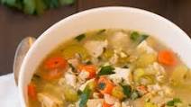 Chicken and Barley Soup Chicken and Barley Soup