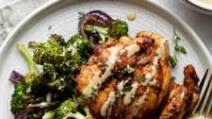 Sheet Pan Chicken Thighs with Broccoli Sheet Pan Chicken Thighs with Broccoli