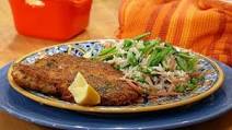 Breaded Pork Chops and Spring Vegetable Pilaf Breaded Pork Chops and Spring Vegetable Pilaf