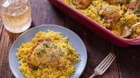 Chicken, Rice, and Spices Bake Chicken, Rice, and Spices Bake