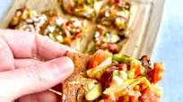 Vegetarian Flatbread Vegetarian Flatbread