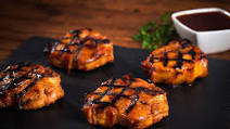 Porterhouse Pork Chops with Sweet Honey Glaze Porterhouse Pork Chops with Sweet Honey Glaze