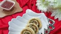 Palak paneer pinwheel Palak paneer pinwheel