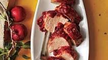 Roast Pork Tenderloin With Plum Barbecue Sauce Roast Pork Tenderloin With Plum Barbecue Sauce