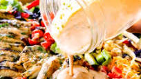 Cilantro Lime Chicken Taco Salad with Creamy Baja Catalina Dressing Cilantro Lime Chicken Taco Salad with Creamy Baja Catalina Dressing