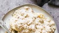 Sausage Gravy and Biscuits Sausage Gravy and Biscuits