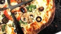 Thin Crust Mediterranean Pizza Thin Crust Mediterranean Pizza