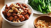 Sticky caramelised pork Sticky caramelised pork