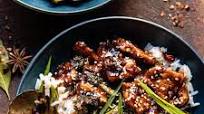 Crispy Sesame Chicken and Ginger Rice Crispy Sesame Chicken and Ginger Rice