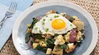 Roasted Cauliflower Salad with Homemade Garlic Croutons & Sunny-Side Up Eggs Roasted Cauliflower Salad with Homemade Garlic Croutons & Sunny-Side Up Eggs