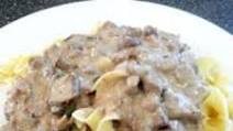 HAMBURGER STROGANOFF HAMBURGER STROGANOFF