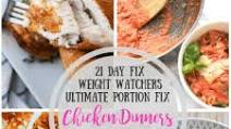 21 Day Fix Meal Plan & Grocery List {60} Chicken Dinners | Weight Watchers Meal Plan | Ultimate Portion Fix Meal Plan 21 Day Fix Meal Plan & Grocery List {60} Chicken Dinners | Weight Watchers Meal Plan | Ultimate Portion Fix Meal Plan