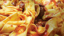 Pappardelle with Wild Boar Ragu Pappardelle with Wild Boar Ragu