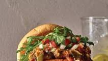 Jalapeño Popper Monster Salmon Burger Jalapeño Popper Monster Salmon Burger