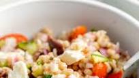 Barley Greek Salad {Instant Pot Barley} Barley Greek Salad {Instant Pot Barley}