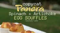 Copycat Panera Spinach and Artichoke Egg Souffles Copycat Panera Spinach and Artichoke Egg Souffles