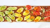 Rainbow Heirloom Tomato Bruschetta Rainbow Heirloom Tomato Bruschetta