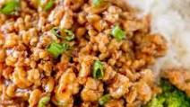 Ground Orange Chicken Ground Orange Chicken