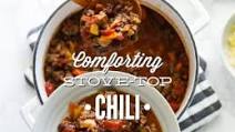 Comforting Stove-Top Chili Comforting Stove-Top Chili