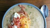 Loaded Cauliflower Soup | THM: S or FP Loaded Cauliflower Soup | THM: S or FP