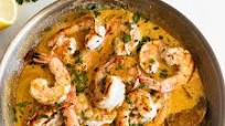 Easy creamy garlic shrimp Easy creamy garlic shrimp