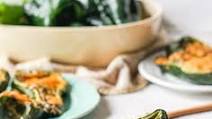 Low Carb Chicken Stuffed Poblanos in the Air Fryer Low Carb Chicken Stuffed Poblanos in the Air Fryer