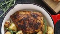 Healthy Dinner Ideas: Stovetop Chicken Breast with Roasted Potatoes Healthy Dinner Ideas: Stovetop Chicken Breast with Roasted Potatoes