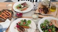 Grilled Beef with Baba Ghanoush and Roasted Carrots Grilled Beef with Baba Ghanoush and Roasted Carrots