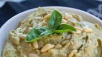 Basil Pesto Hummus Basil Pesto Hummus