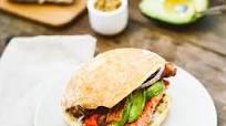 Grilled Salmon Sandwich Grilled Salmon Sandwich