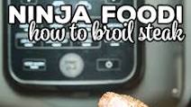 Broiling Steak in the Ninja Foodi Broiling Steak in the Ninja Foodi