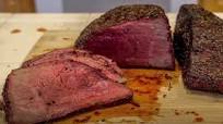 Smoked Bottom Round Roast with Horseradish Cream Sauce Smoked Bottom Round Roast with Horseradish Cream Sauce