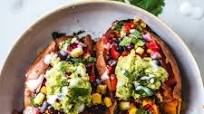 Black Bean Stuffed Sweet Potatoes Black Bean Stuffed Sweet Potatoes