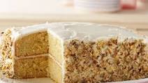 Banana-Sour Cream Cake Banana-Sour Cream Cake