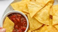 Easy Homemade Air Fryer Tortilla Chips - corn or flour Easy Homemade Air Fryer Tortilla Chips - corn or flour