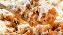 One Pan Macaroni Lasagna One Pan Macaroni Lasagna