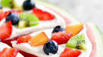 Watermelon Pizza Watermelon Pizza