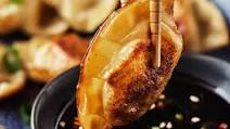 Pork Potstickers with Honey-Soy Dipping Sauce Pork Potstickers with Honey-Soy Dipping Sauce