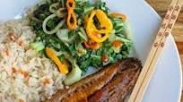 Soy-Glazed Cod with Bok Choy and Steamed Rice Soy-Glazed Cod with Bok Choy and Steamed Rice