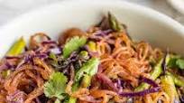 Glass Noodles Stir Fry With Asparagus And Cabbage Glass Noodles Stir Fry With Asparagus And Cabbage