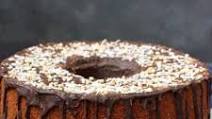 Chocolate Chiffon Cake with Coffee Chocolate Ganache Chocolate Chiffon Cake with Coffee Chocolate Ganache