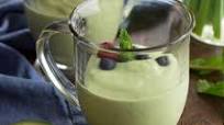 Avocado Mint Green Keto Smoothie Avocado Mint Green Keto Smoothie
