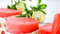 Frozen Strawberry Watermelon Margaritas Frozen Strawberry Watermelon Margaritas