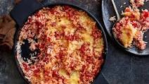 Tomato Rice With Crispy Cheddar Tomato Rice With Crispy Cheddar