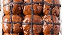 Chocolate Hot Cross Buns Recipe Chocolate Hot Cross Buns Recipe