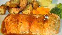 Brown Sugar-Glazed Salmon Brown Sugar-Glazed Salmon