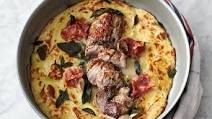 Pork and Mash Gratin Pork and Mash Gratin