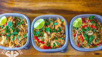 Healthy Chicken Pad Thai Meal Prep Healthy Chicken Pad Thai Meal Prep