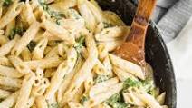 One-Pot Creamy Spinach Pasta One-Pot Creamy Spinach Pasta