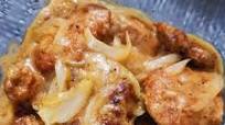 Hamburger Steak with Onions and Gravy Hamburger Steak with Onions and Gravy
